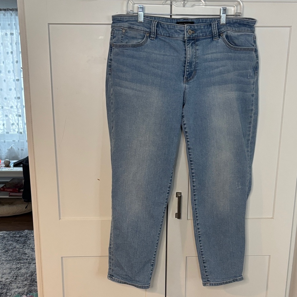 Talbots Light Blue Ankle Jeans